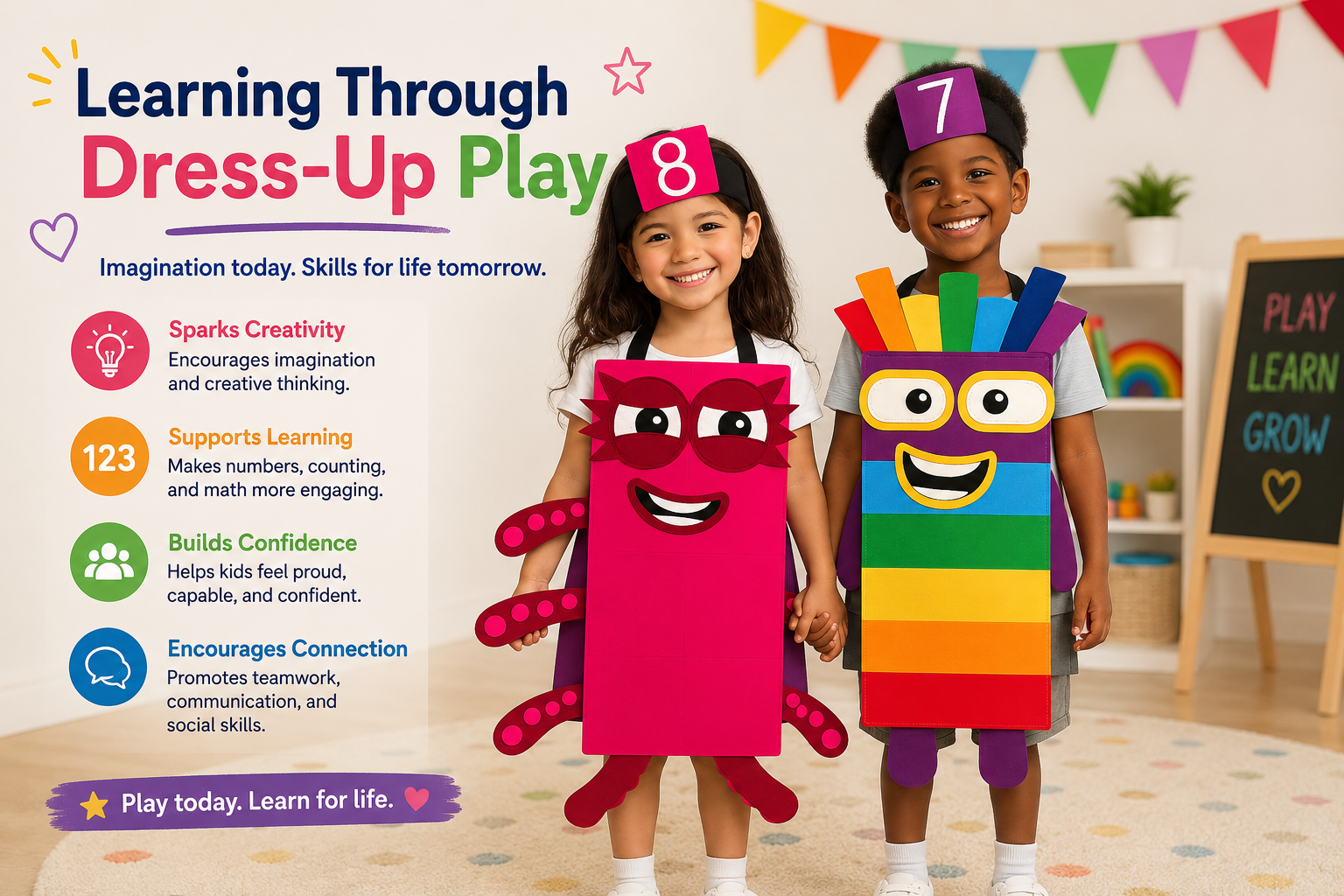 Why Kids Love Learning Through Dress-Up Play