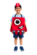 Red Number 1 Costume – Halloween Math Costume for Kids & Adults (Pre-order — ships in mid-August)