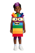 Rainbow Number 7 Costume – Halloween Math Costume for Kids & Adults (Pre-order — ships in mid-August)