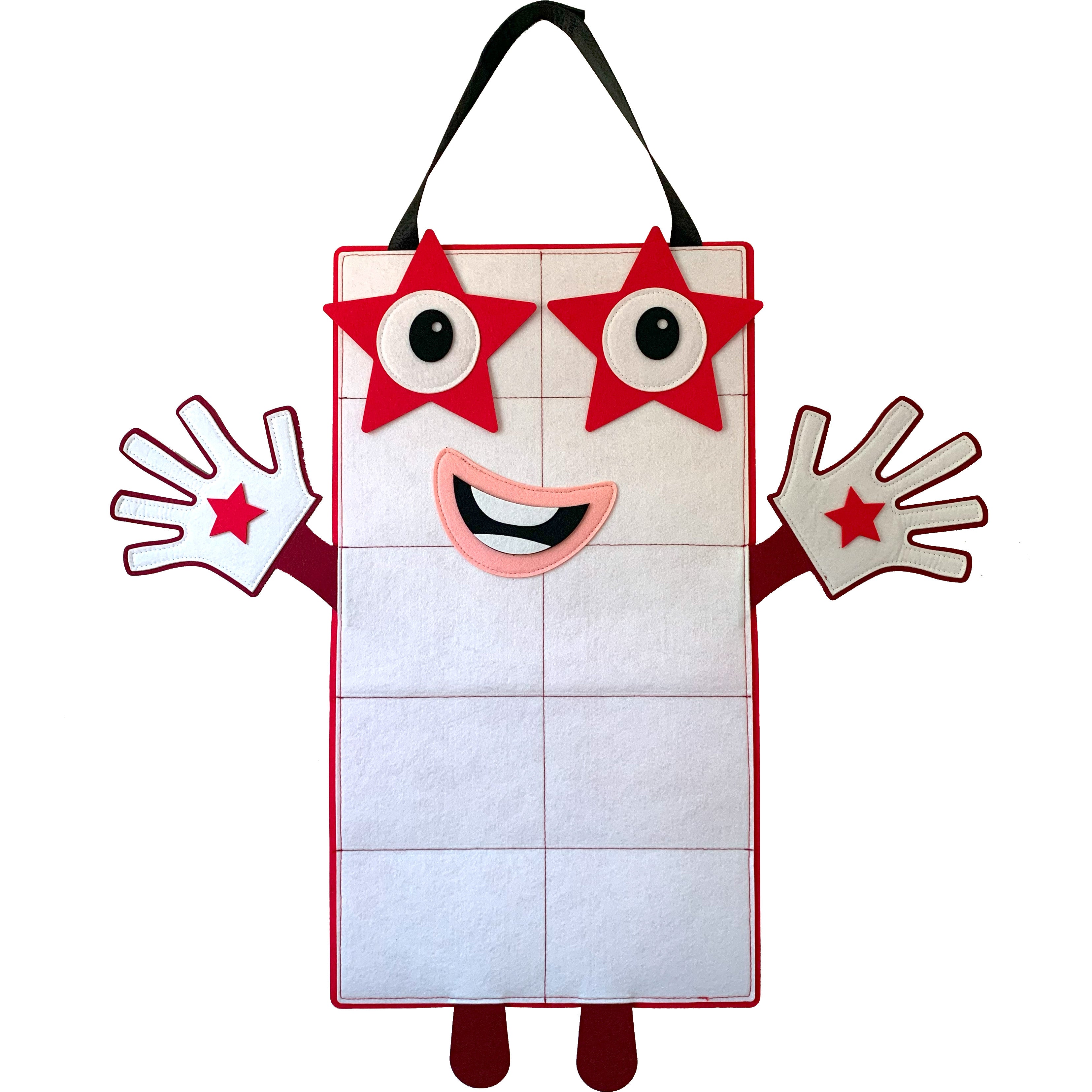 Kids and Adults Number Costume, Halloween Costume, Birthday Party Costume, Numbers 1–10, Educational Math Blocks Costume