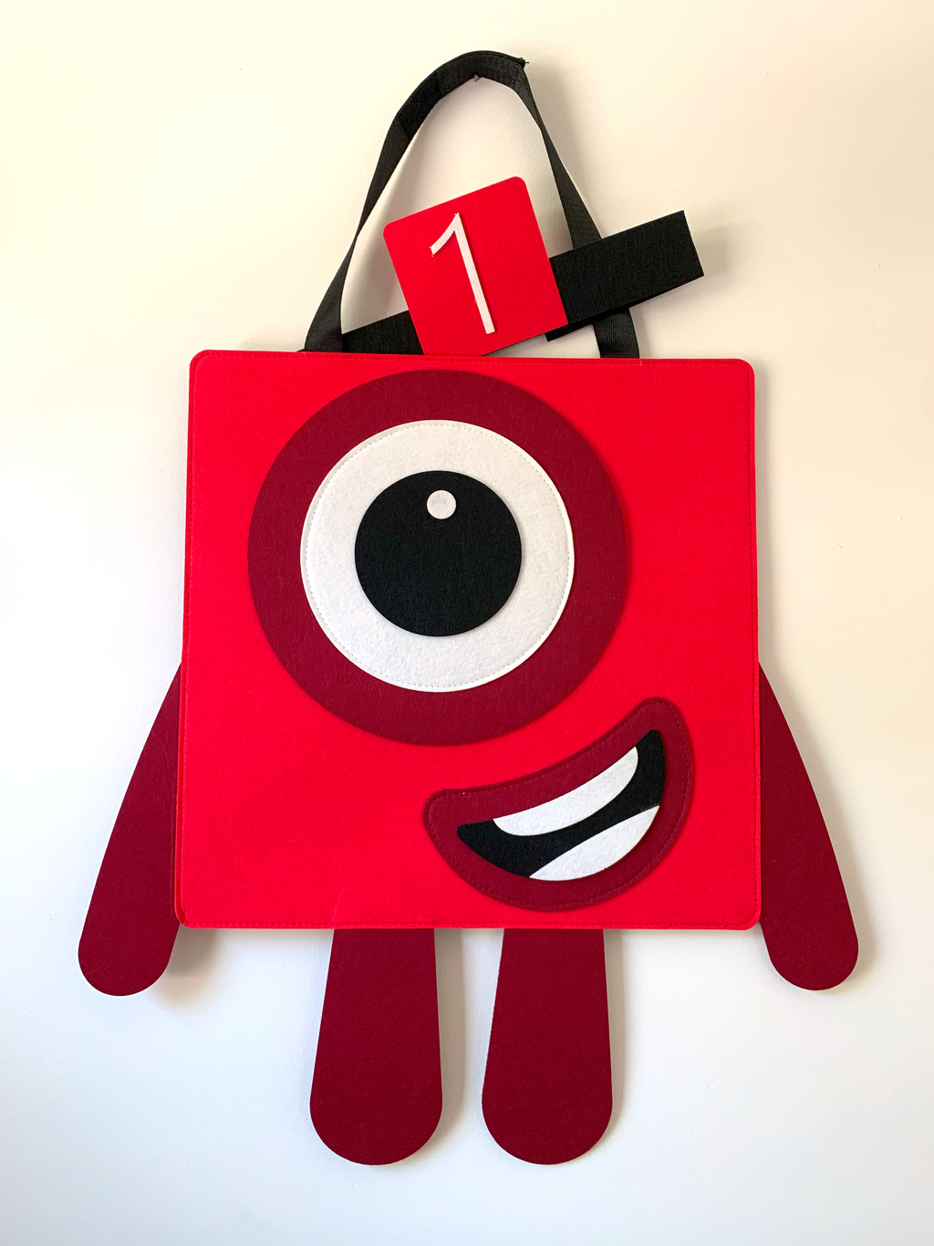 Red Number 1 Costume – Halloween Math Costume for Kids & Adults (Pre-order — ships in mid-August)