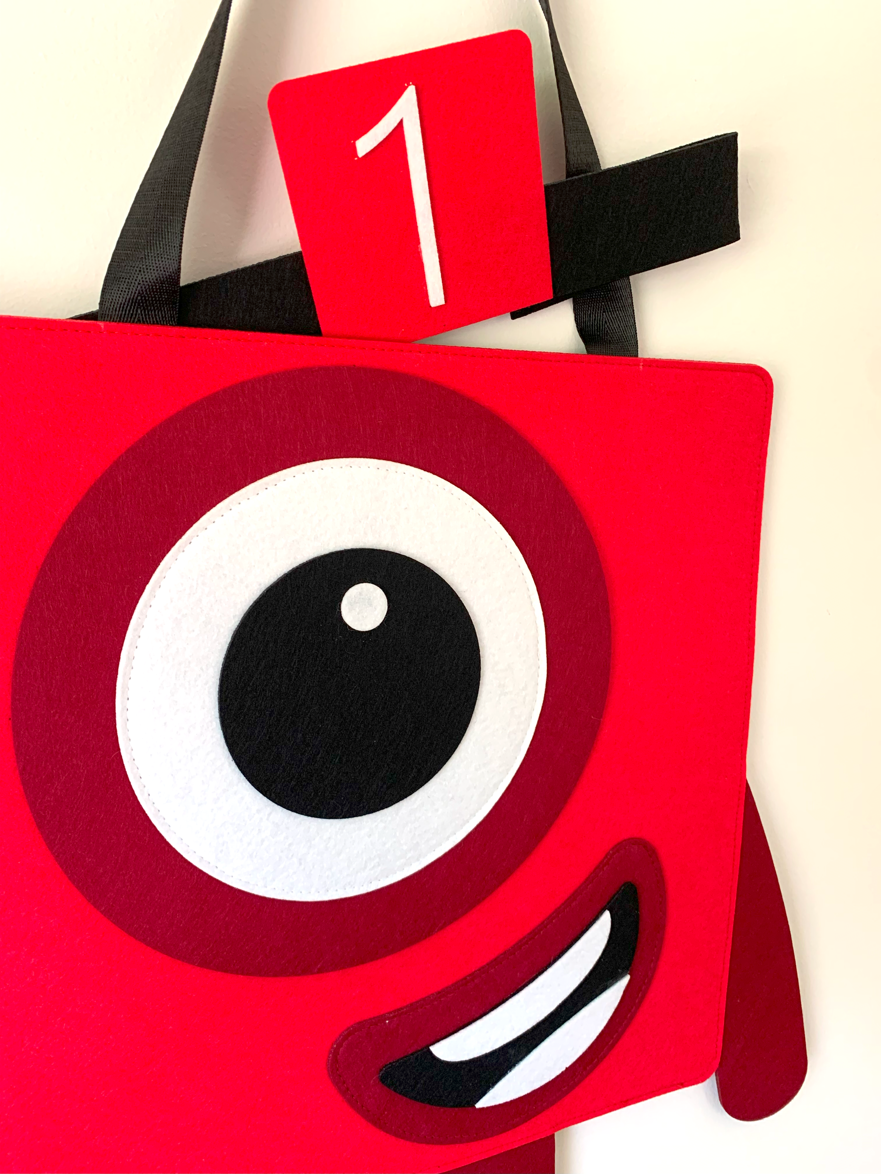 Red Number 1 Costume – Halloween Math Costume for Kids & Adults (Pre-order — ships in mid-August)
