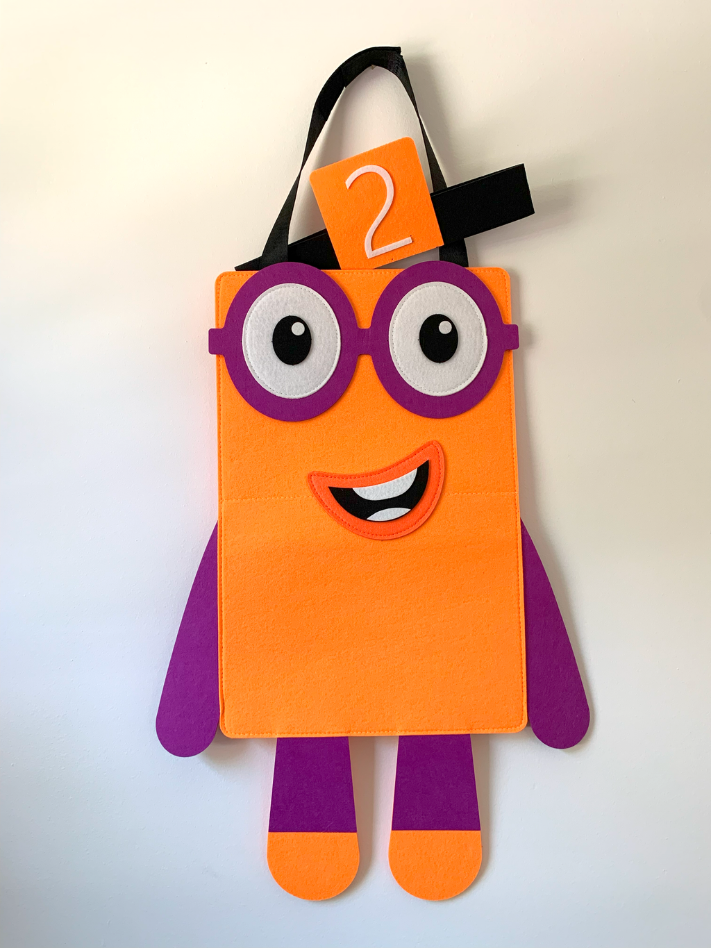 Orange Number 2 Costume – Halloween Math Costume for Kids & Adults (Pre-order — ships in mid-August)