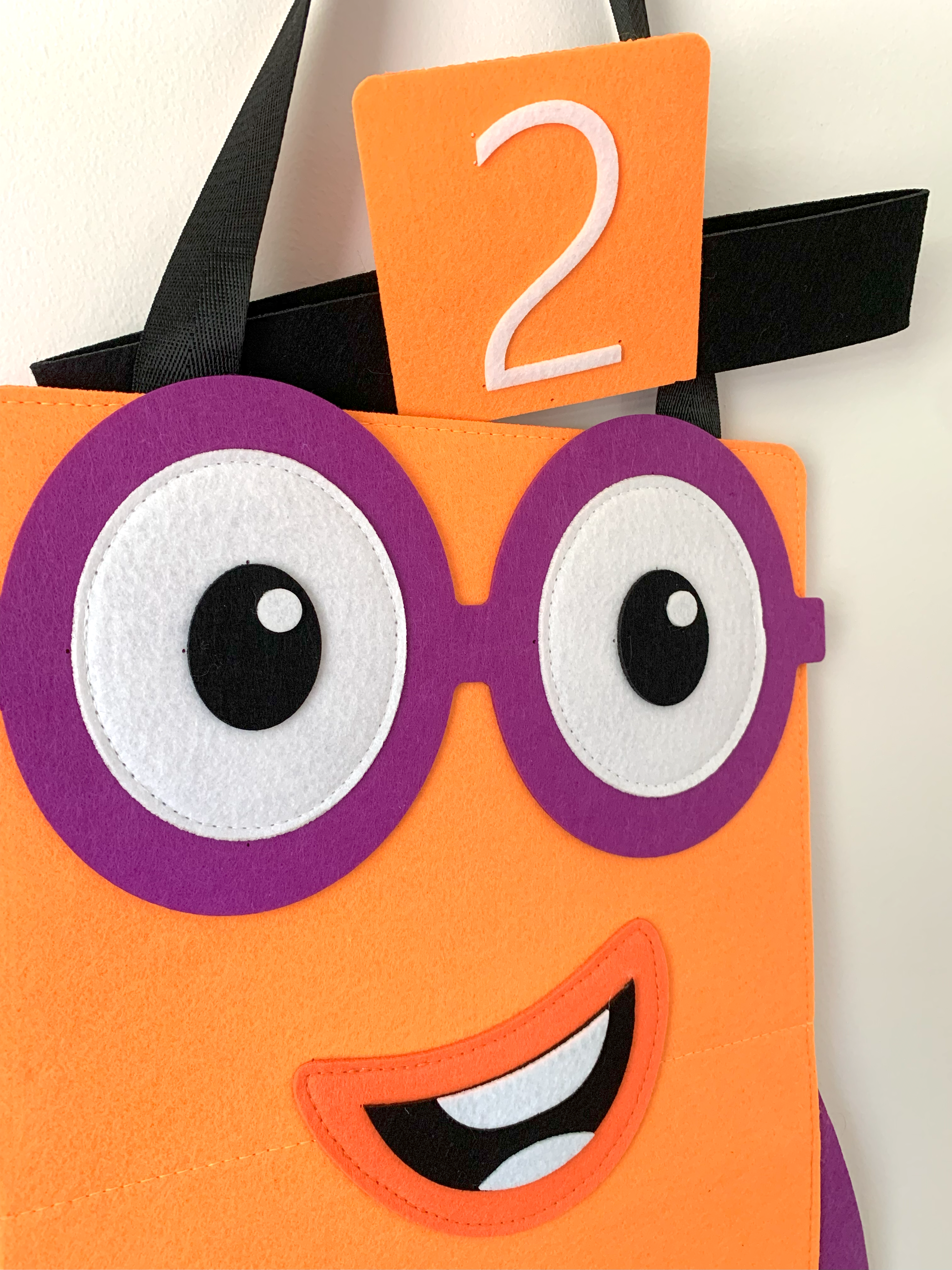 Orange Number 2 Costume – Halloween Math Costume for Kids & Adults (Pre-order — ships in mid-August)