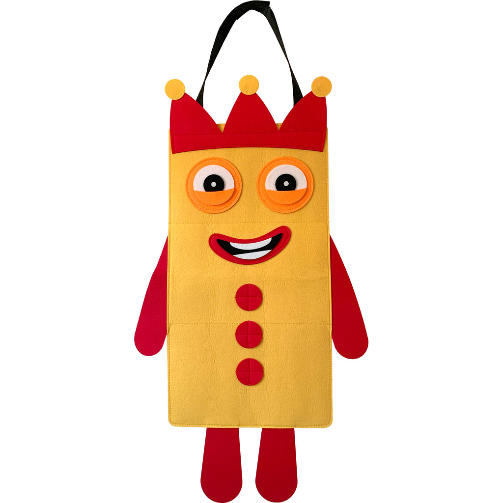 Yellow Number 3 Costume – Halloween Math Costume for Kids & Adults (Pre-order — ships in mid-August)