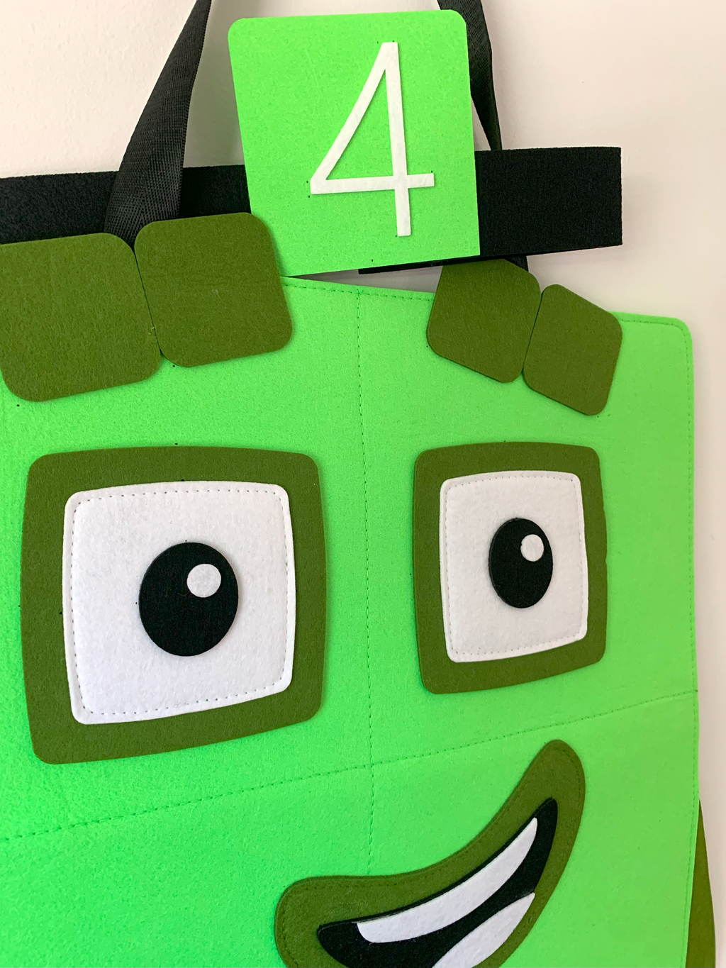 Green Number 4 Costume – Halloween Math Costume for Kids & Adults (Pre-order — ships in mid-August)