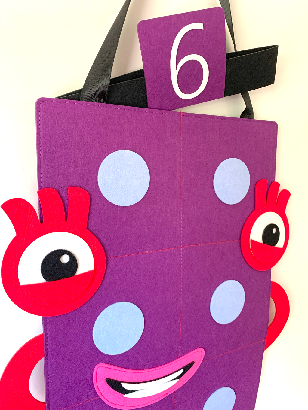 Purple Number 6 Costume – Halloween Math Costume for Kids & Adults (Pre-order — ships in mid-August)