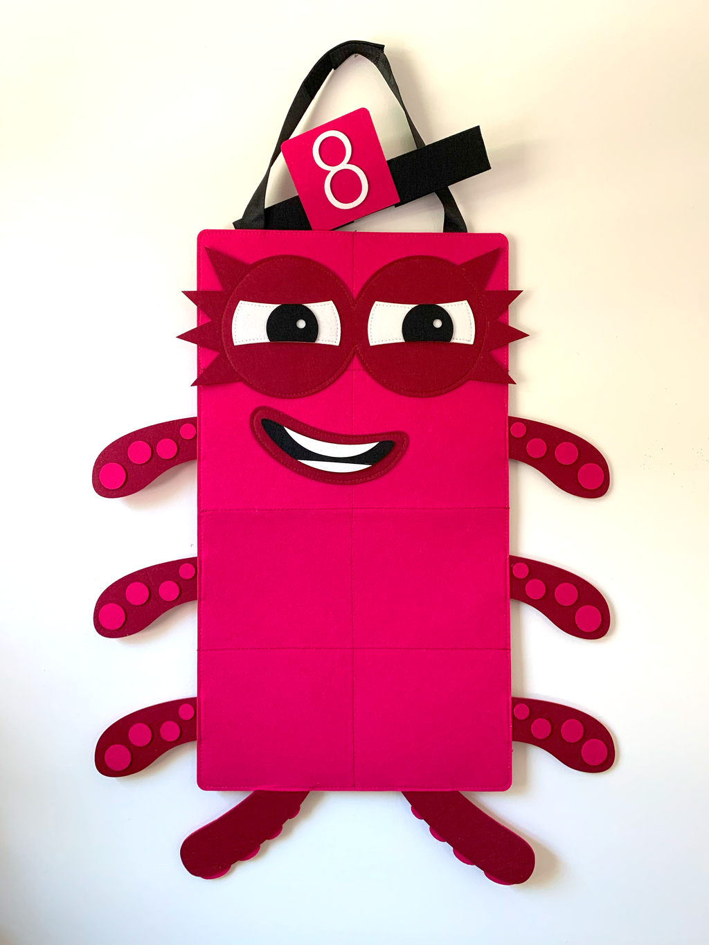 Pink Number 8 Costume – Halloween Math Costume for Kids & Adults (Pre-order — ships in mid-August)