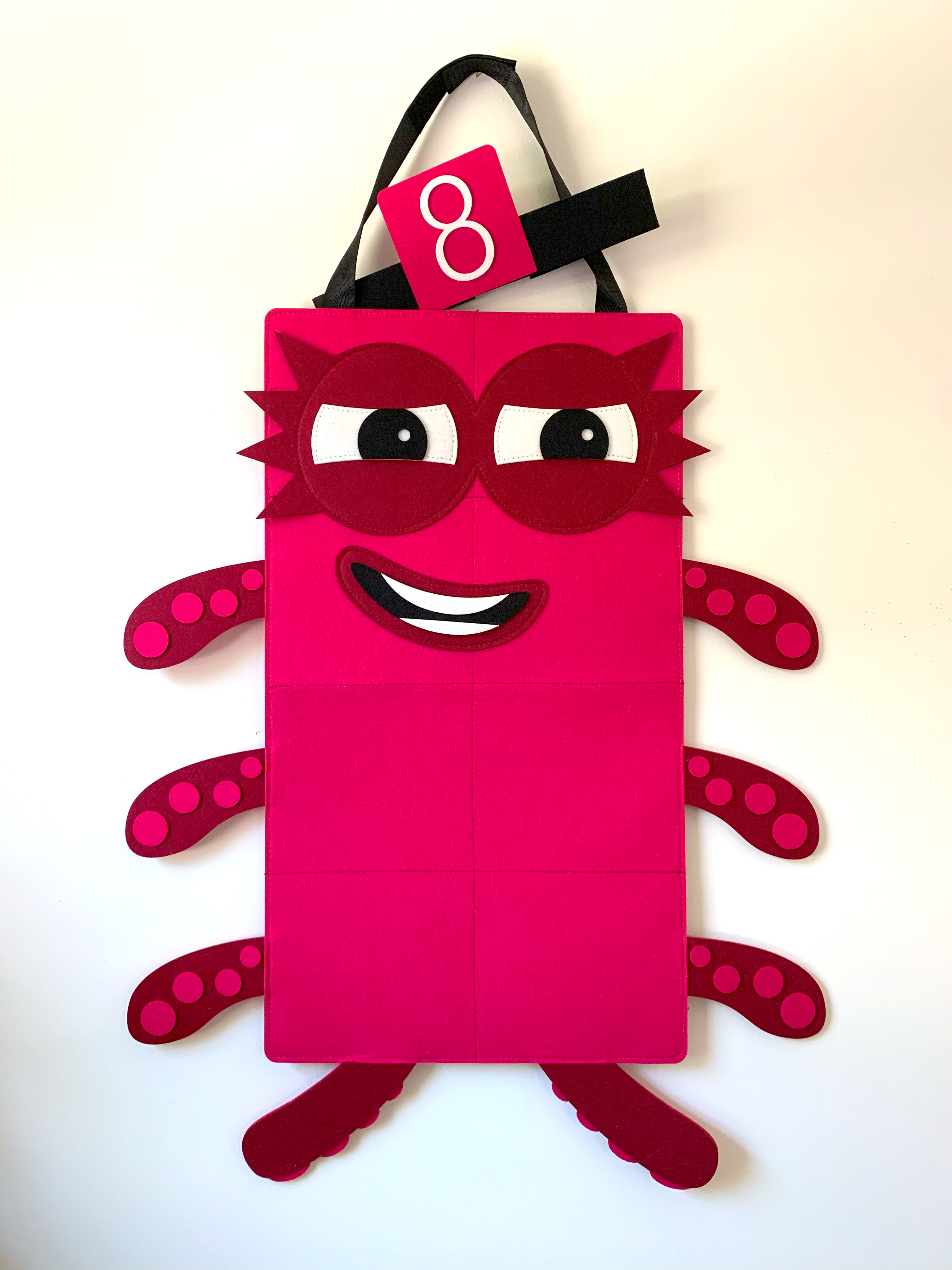 Pink Number 8 Costume – Halloween Math Costume for Kids & Adults (Pre-order — ships in mid-August)