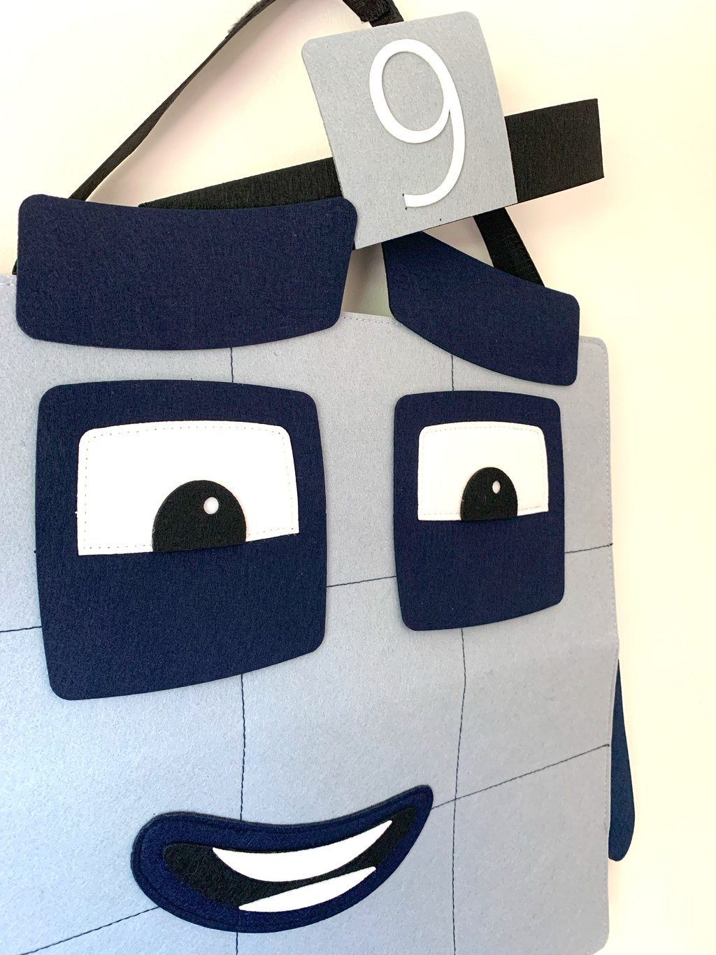 Gray Number 9 Costume – Halloween Math Costume for Kids & Adults (Pre-order — ships in mid-August)