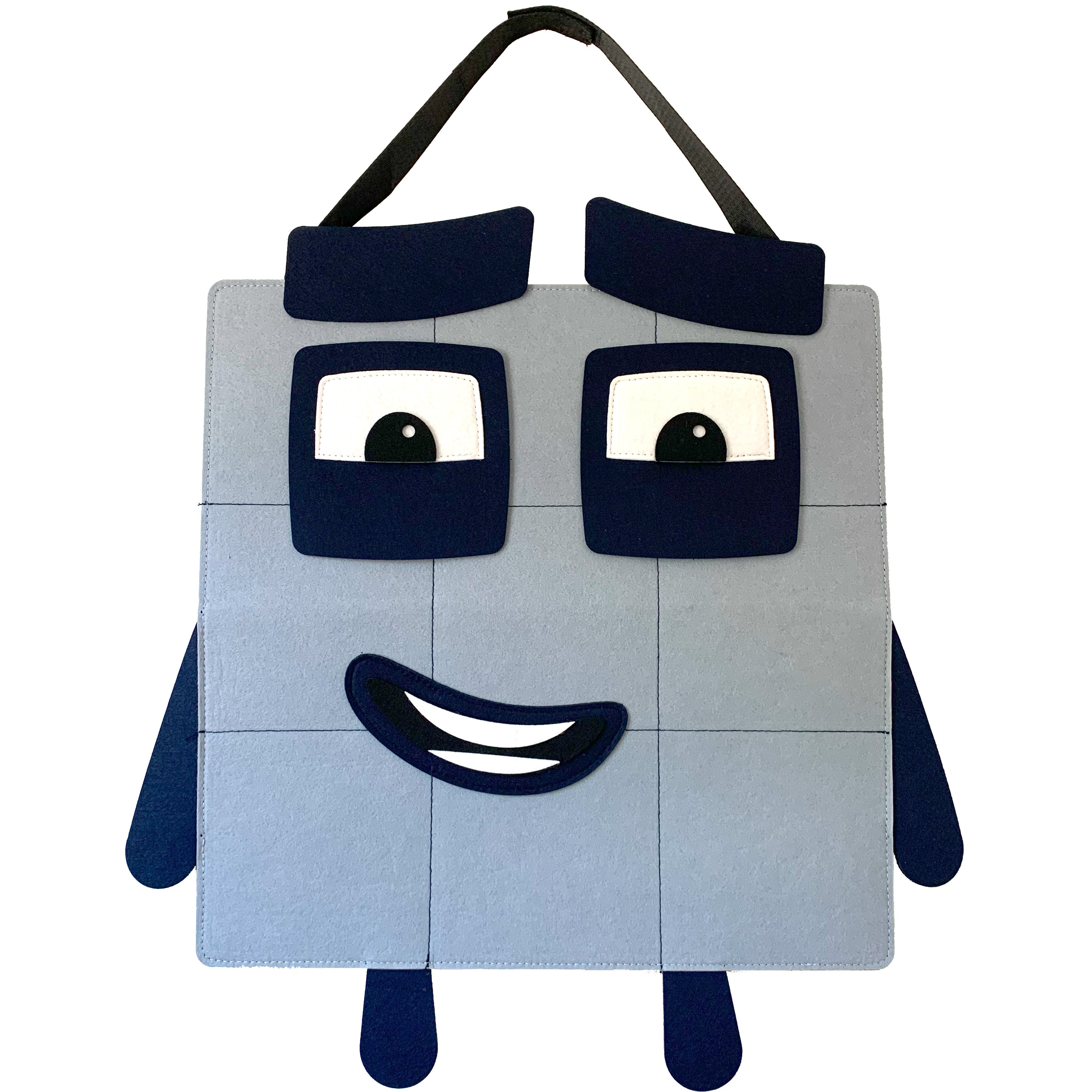 Kids and Adults Number Costume, Halloween Costume, Birthday Party Costume, Numbers 1–10, Educational Math Blocks Costume
